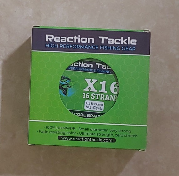 80 lb. x 600 yards 16 Strand Braided PE Fishing Line